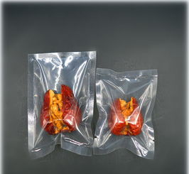 透明真空包装袋 小食品塑料袋 枣夹核桃包装袋深圳厂家直销